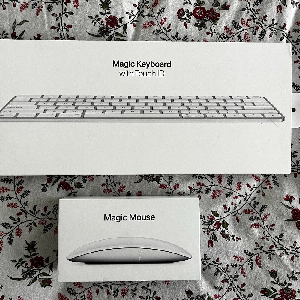Magic Mouse + Keyboard with Touch ID - never used